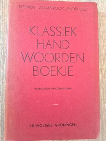 Klassiek Handwoordenboekje - Koenen/Wolters beschikbaar voor biedingen