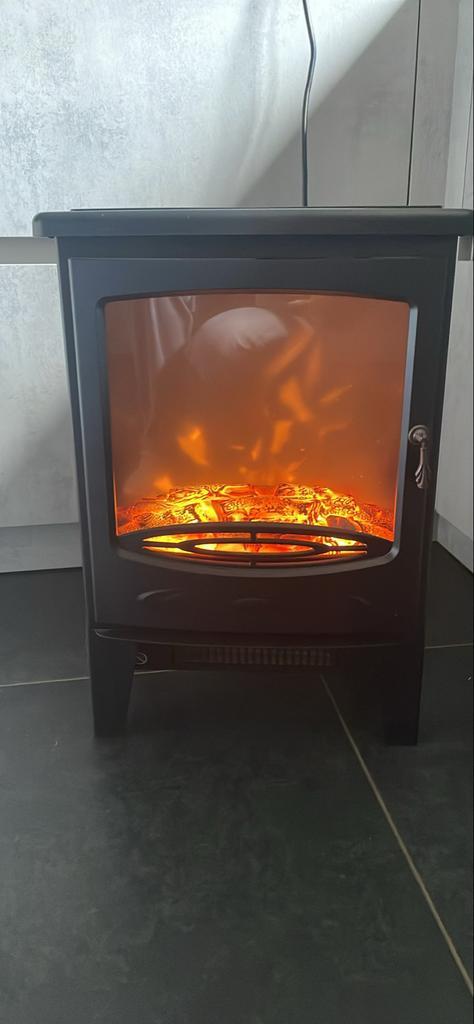 Klarstein Elektrische Sfeerhaard, Huis en Inrichting, Kachels, Gebruikt, Vrijstaand, Overige soorten, Elektrisch, Ophalen