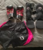 Kickboks Set - Handschoenen, Broek & Scheenbeschermers, Ophalen, Gebruikt, Overige, Vechtsportbescherming