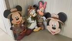 TE HUUR: Set van Mickey Mouse Safari Cut outs, Ophalen, Gebruikt, Verjaardag