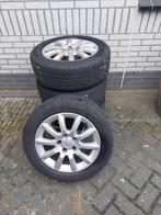 4 stuks 16 inch velgen met zomerband, Auto-onderdelen, Banden en Velgen, Ophalen, Velg(en), 16 inch, 205 mm