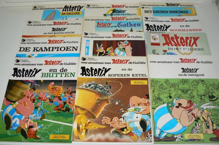 Verzameling van 19 Asterix & Obelix albums Ook losse verkoop, Boeken, Stripboeken, Zo goed als nieuw, Meerdere stripboeken, Ophalen of Verzenden