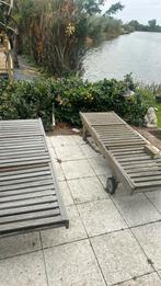 Hard houten ligbedden opknappers, Ophalen, Zo goed als nieuw, Hout