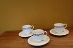 3 kop en schotels Wedgwood Rosalind, Antiek en Kunst, Ophalen of Verzenden