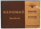 Hanomag Rekord Hanomag Kurier Handbuch handboek, Auto diversen, Ophalen of Verzenden