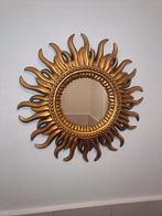 Antieke Starbust zonnespiegel, Antiek en Kunst, Ophalen of Verzenden, Rond, Minder dan 50 cm, Minder dan 100 cm