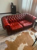 Chesterfield rood in zeer goede staat, Huis en Inrichting, Ophalen, Zo goed als nieuw