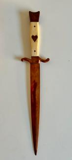 Mes, dagger, dolk trench art WW1, WO1 informatie gezocht, Antiek en Kunst, Ophalen of Verzenden