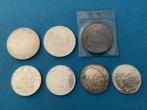 7 x 10 gulden stukken, Postzegels en Munten, Zilver, Ophalen of Verzenden, Koningin Juliana, 10 gulden