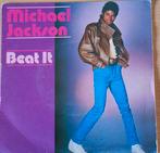 Michael Jackson,  Beat it. 1983.  *Zie tekst., Ophalen, 1980 tot 2000, Zo goed als nieuw, Overige formaten