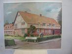 Schilderij op board van Bernard Visser 100x80