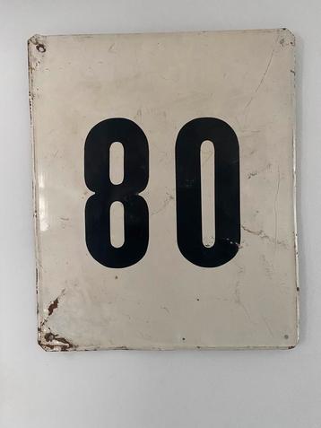 Retro signage bord 60x60 beschikbaar voor biedingen