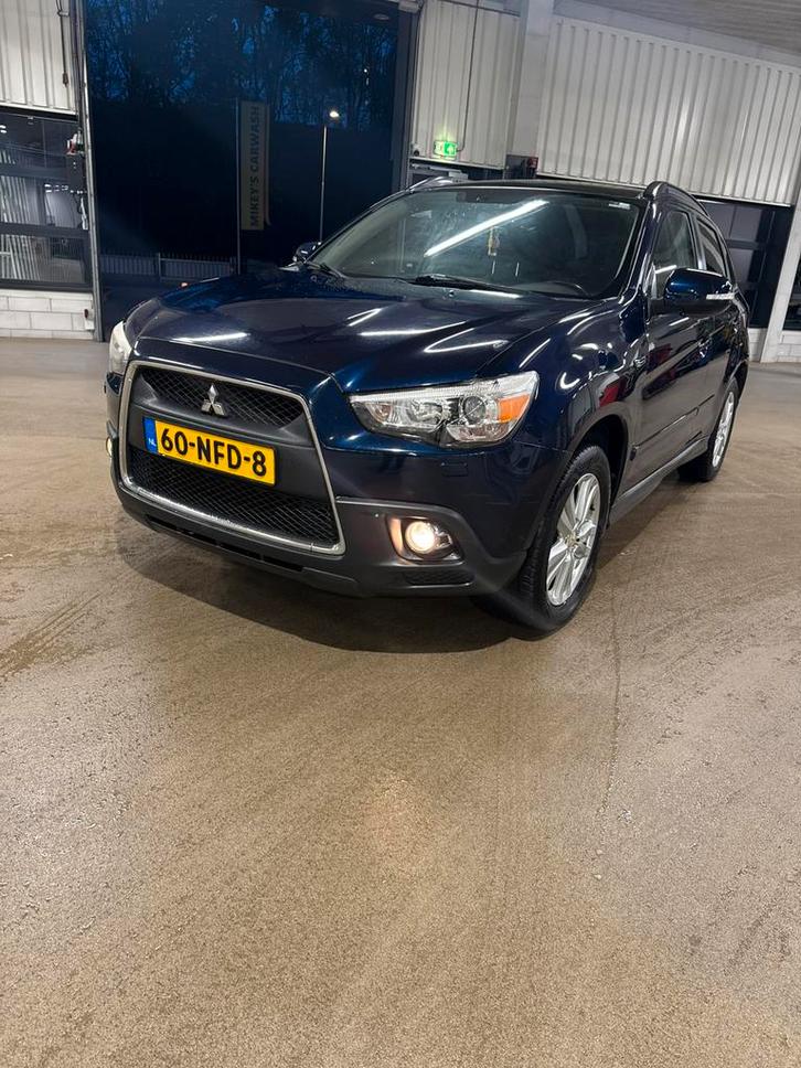 Mitsubishi ASX 1.6 İntense ClearTec 86KW PANO  2010 Blauw, Auto's, Mitsubishi, Bedrijf, ASX, Benzine, B, SUV of Terreinwagen, Handgeschakeld
