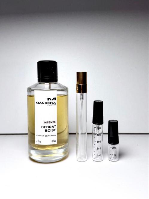 Mancera - Cedrat Boise Intense (Sample/Proefje/Decant), Sieraden, Tassen en Uiterlijk, Uiterlijk | Parfum, Nieuw, Ophalen of Verzenden