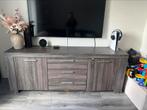 Dressoir kast van hout kleur grijs merk haco BRISTOL, Huis en Inrichting, Kasten | Dressoirs, Ophalen, 50 tot 75 cm, Landelijk