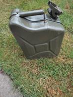 Stalen jerrycan 10ltr, Ophalen, Gebruikt