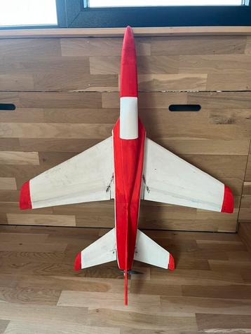 RC jet vliegtuig Superbandit 162 km/h 950W vliegklaar beschikbaar voor biedingen