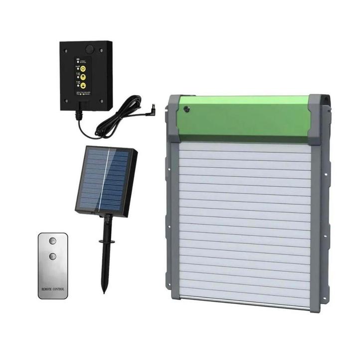 Automatisch kippenluik, Dieren en Toebehoren, Pluimvee | Toebehoren, Nieuw, Kippenhok of Kippenren, Ophalen of Verzenden