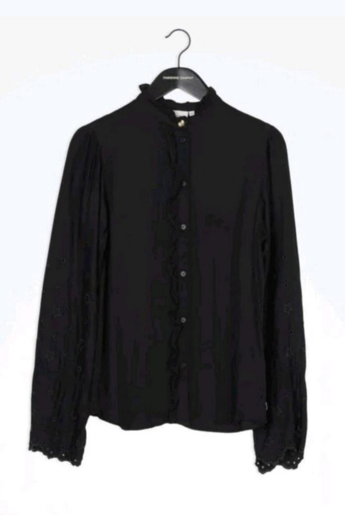 Fabienne Chapot Clara blouse maat 36 *nieuw *, Kleding | Dames, Blouses en Tunieken, Nieuw, Maat 36 (S), Zwart, Ophalen of Verzenden
