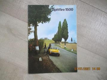 Triumph Auto - folders -- Spitfire - TR7 -- Acclaim . !! beschikbaar voor biedingen
