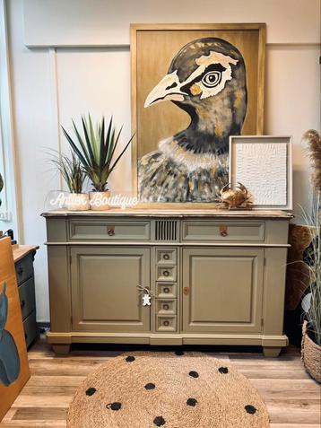 Dressoir commode ladekast linnenkast meidenkast taupe beschikbaar voor biedingen
