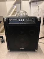 Muziekbox met discobal en microfoon, Overige merken, Gebruikt, Overige typen, Ophalen of Verzenden