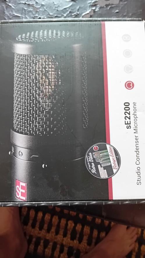 SE 2200 vintage, Muziek en Instrumenten, Microfoons, Zo goed als nieuw, Ophalen of Verzenden