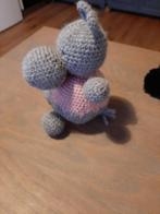 Nijlpaard gehaakt, Hobby en Vrije tijd, Breien en Haken, Ophalen of Verzenden, Nieuw, Haken, Overige typen