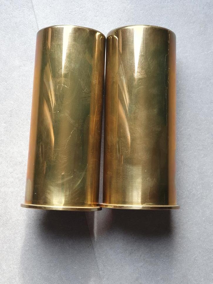 koperen hulzen, Verzamelen, Militaria | Algemeen, Landmacht, Hulzen of Bodemvondsten, Nederland, Ophalen of Verzenden