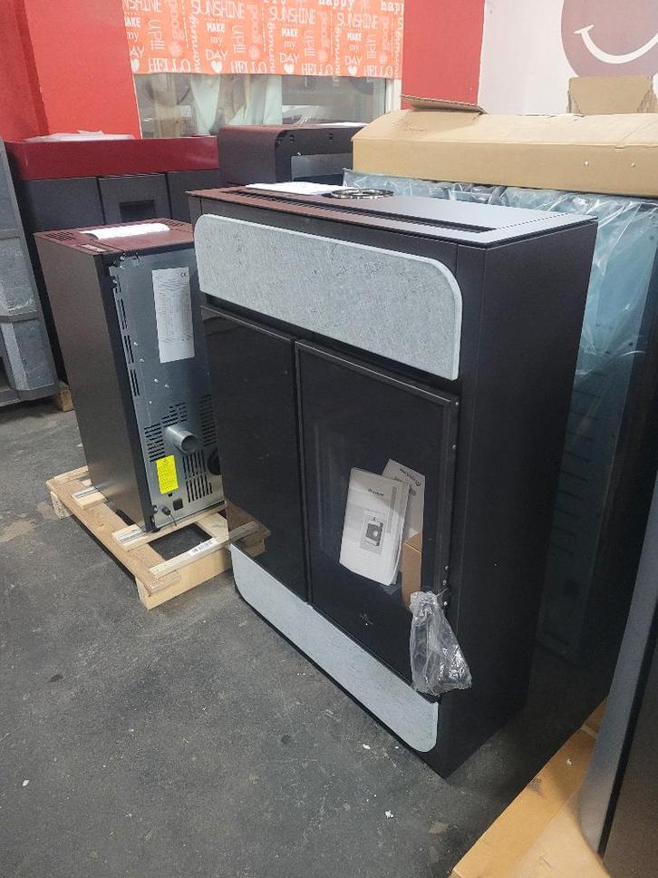 Edilkamim bild van €5591,00 voor €2795,00 pelletkachel, Huis en Inrichting, Kachels, Nieuw, Vrijstaand, Pelletkachel, Overige brandstoffen