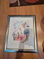 Ingelijste Aquarel Schilderij, Ophalen