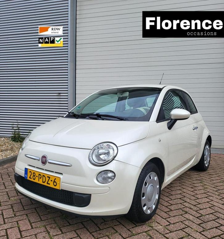 Fiat 500 1.2 Pop * AUTOMAAT* Distr-riem v.v, Nwe APK, Auto's, Fiat, Bedrijf, Te koop, ABS, Airbags, Boordcomputer, Centrale vergrendeling