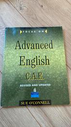 Advanced english c.a.e. Sue o’connell, Ophalen of Verzenden, Zo goed als nieuw, Overige uitgevers, Engels
