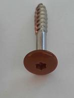 50 -100 Trespa schroeven RVS KOPERBRUIN 5,5X35, Verzenden, Nieuw