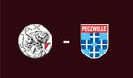 Ajax - Pec Zwolle 2x 422 + ziggo lounge naast elkaar, Tickets en Kaartjes, Twee personen