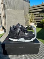 Jordan 4 “Black Canvas” 42, Zwart, Ophalen of Verzenden, Jordan, Sneakers of Gympen