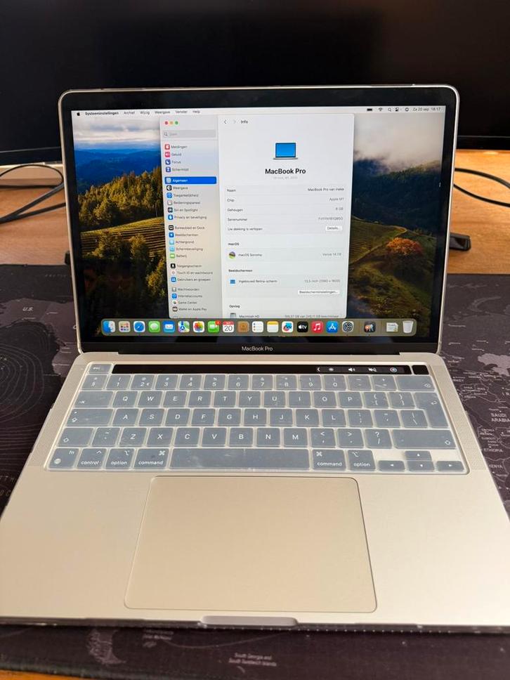 Macbook pro 13 inch, Computers en Software, Apple Macbooks, Zo goed als nieuw, MacBook Pro, 13 inch, 3 tot 4 Ghz, 256 GB, 8 GB
