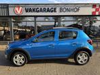 Dacia Sandero 0.9 TCe Stepway Lauréate AIRCO-NAVI-CRUISE, Voorwielaandrijving, Gebruikt, Blauw, Origineel Nederlands