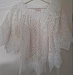 Miss June Off White Kanten Blouse - Universeel, Maat 38/40 (M), Verzenden, Wit, Miss June