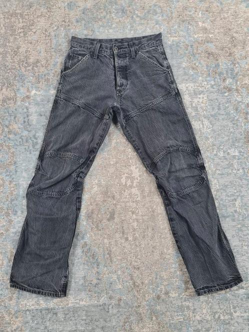 G-Star ELWOOD W29 L32 Straight 100% katoen Bronno2932 Grijs, Kleding | Heren, Spijkerbroeken en Jeans, Zo goed als nieuw, W32 (confectie 46) of kleiner