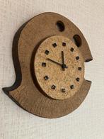 Keramieke Klok met Kienzle Uurwerk -  Amsterdam Noord, Huis en Inrichting, Woonaccessoires | Klokken, Ophalen, Gebruikt, Analoog