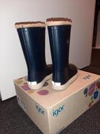 Igor regenlaarzen met bont maat 31 donkerblauw, Kinderen en Baby's, Kinderkleding | Schoenen en Sokken, Gebruikt, Jongen of Meisje