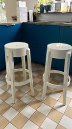 Kartell barkruk charles ghost, Huis en Inrichting, Barkrukken, Ophalen of Verzenden, Zo goed als nieuw, 60 tot 90 cm