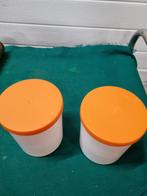 Opbergpotten twee stuks met deksel, Ophalen of Verzenden, 'T Olde Gre-j, Info@toldegrej.nl, Endepoelstraat 20f Didam