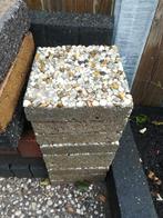 Grindtegeltjes  20 x 20 cm., Tuin en Terras, Ophalen, Gebruikt, Beton, Overige typen