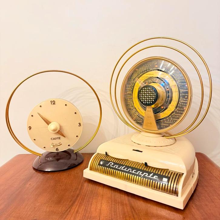 VINTAGE BUIZENRADIO RADIOCAPTE EXTERNE ANTENNE RADIO CAPTE, Antiek en Kunst, Antiek | Tv's en Audio, Verzenden