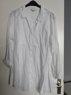 Miss Etam witte blouse maat52, Wit, Zo goed als nieuw, Blouse of Tuniek, Verzenden