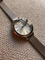 Laura Ashley zilveren metalen horloge 35mm, Overige merken, Staal, Polshorloge, Overige materialen