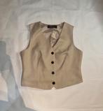 Beige Dames Gilet – Maat 40 – Klassiek en Tijdloos, Kleding | Dames, Bodywarmers, Ophalen of Verzenden, Zo goed als nieuw, Maat 38/40 (M)