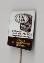TikTak Koffie Keizer Zelfbediening Ommen speldje, Verzamelen, Gebruikt, Niet vindbaar, Niet vindbaar, Speldje of Pin